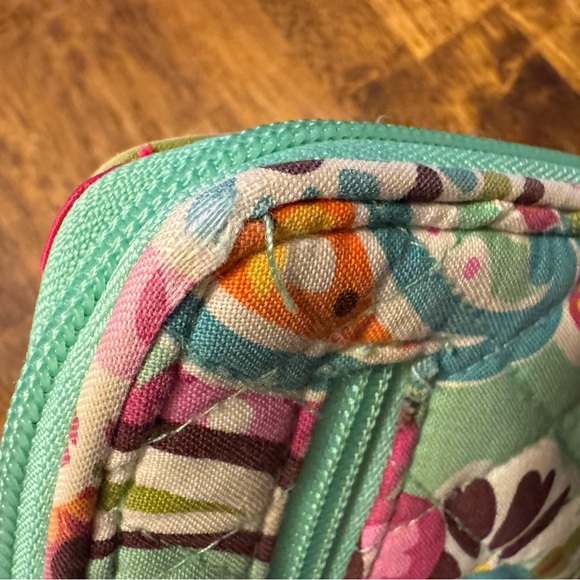 Vera Bradley Paisley Turn Lock Wallet - Picture 7 of 7